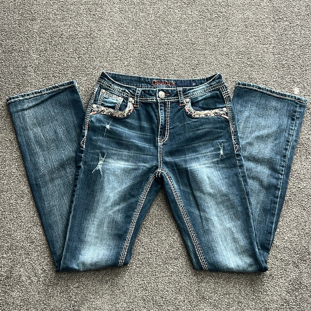 Grace in LA boot cut jeans